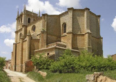 Vista aerea de iglesia de Villaveta
