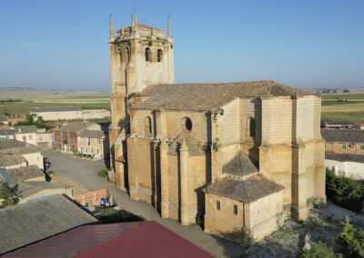 Vista aerea de iglesia de Villaveta